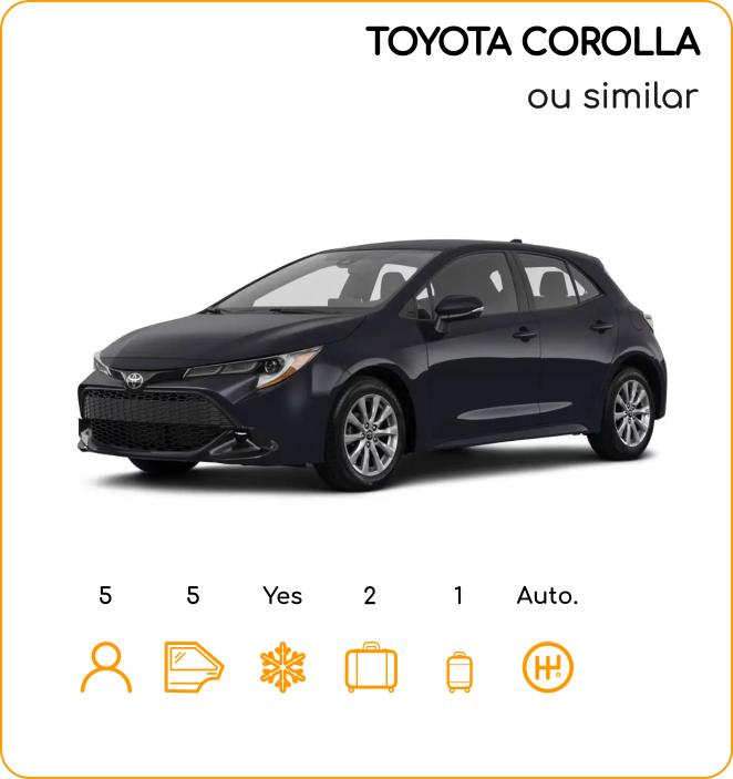 Classe E1 Toyota Corolla