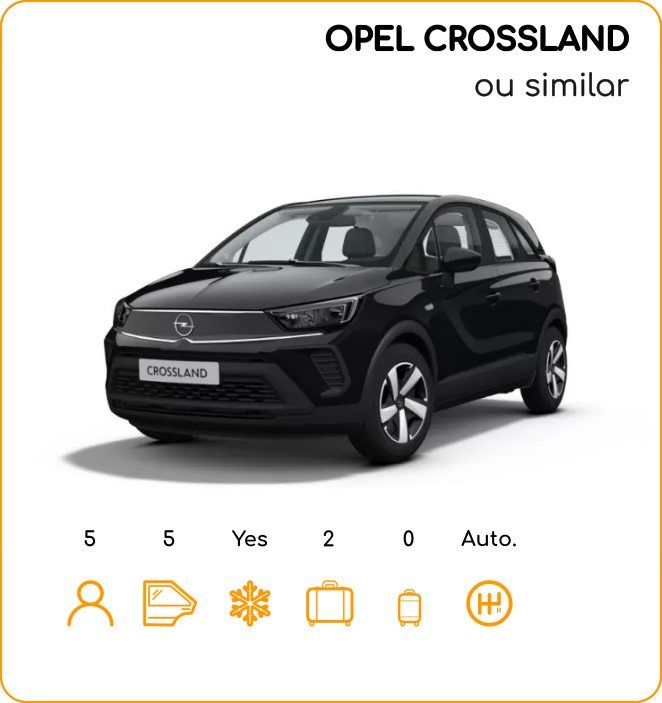 Classe FA Opel Crossland