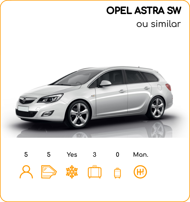 Classe G Opel Astra SW